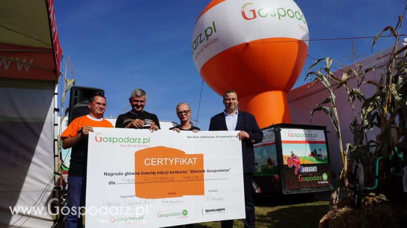 Losowanie Zbiornika Gospodarza podczas AGRO SHOW 2016