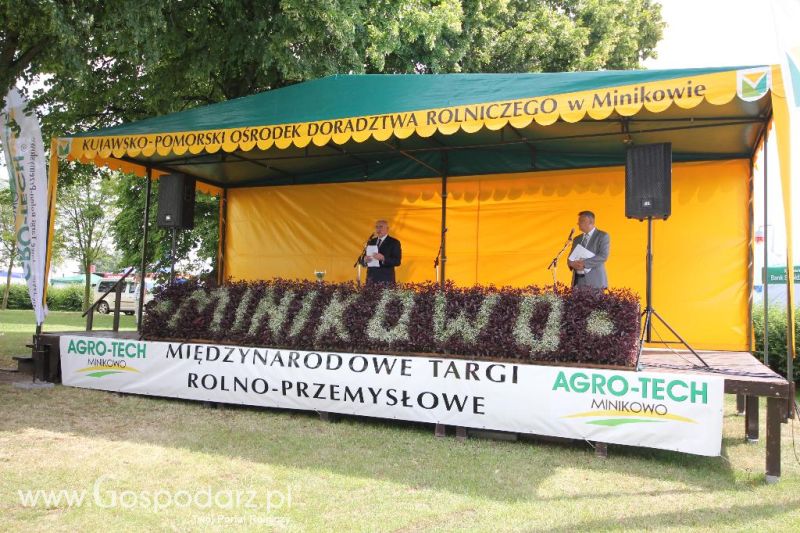 AGRO-TECH Minikowo 2014 - otwarcie