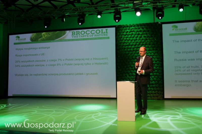 Konferencja na temat Konsumpcji Brokułów dr Paweł Szymczak