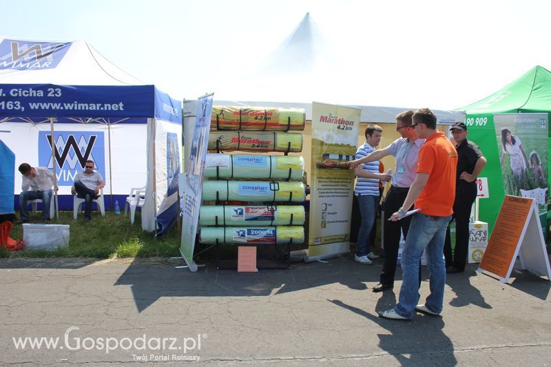 Produkty firmy TAMA, na Zielonym Agro Show w Kąkolewie (2011)