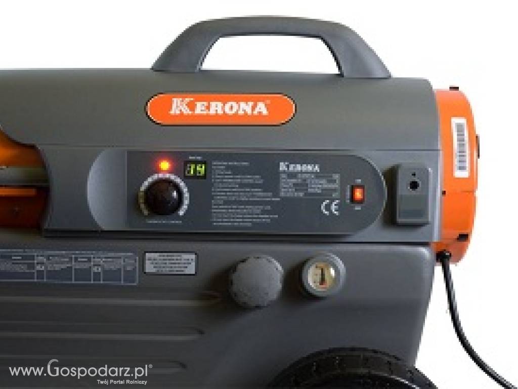 Nagrzewnica olejowa z termostatem KERONA SE-170 o mocy 41 kW 4