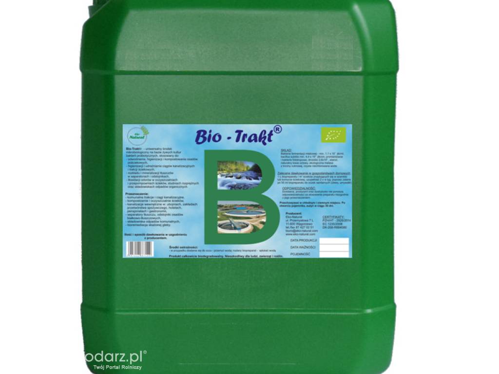 Bakterie do szamba Bio-Trakt oczyszczalnie przydomowe, kanalizacje 10 L