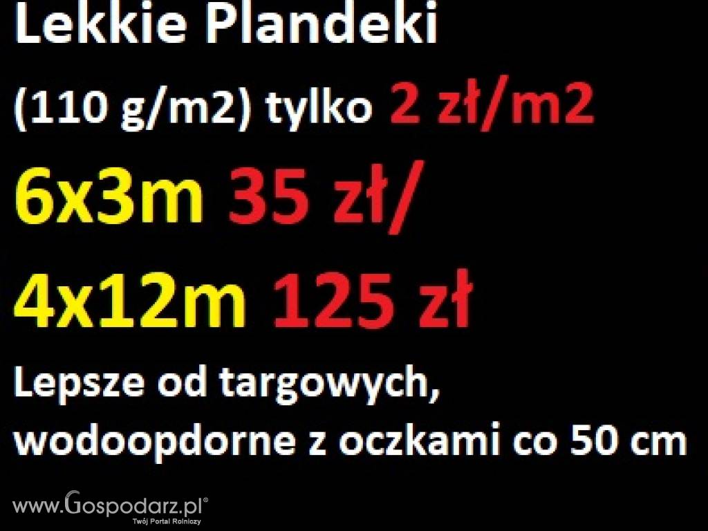 Plandeka rolnicza o różnych wymiarach 6x3 6x12 9x12 i INNE Plandeki rolnicze 9