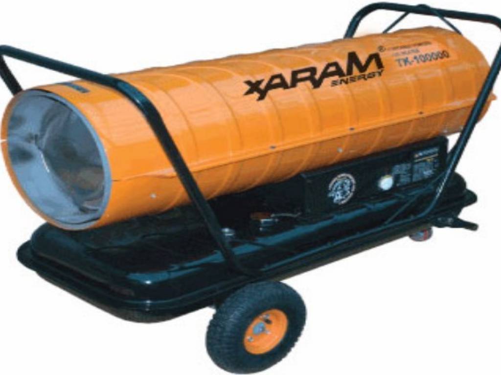 Nagrzewnica olejowa z termostatem XARAM Energy TK-100K o mocy 116 kW