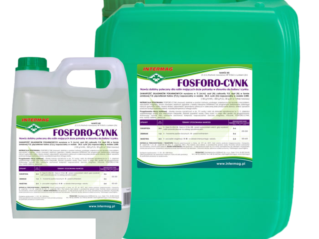 FOSFORO-CYNK Nawóz płynny makroelementowy