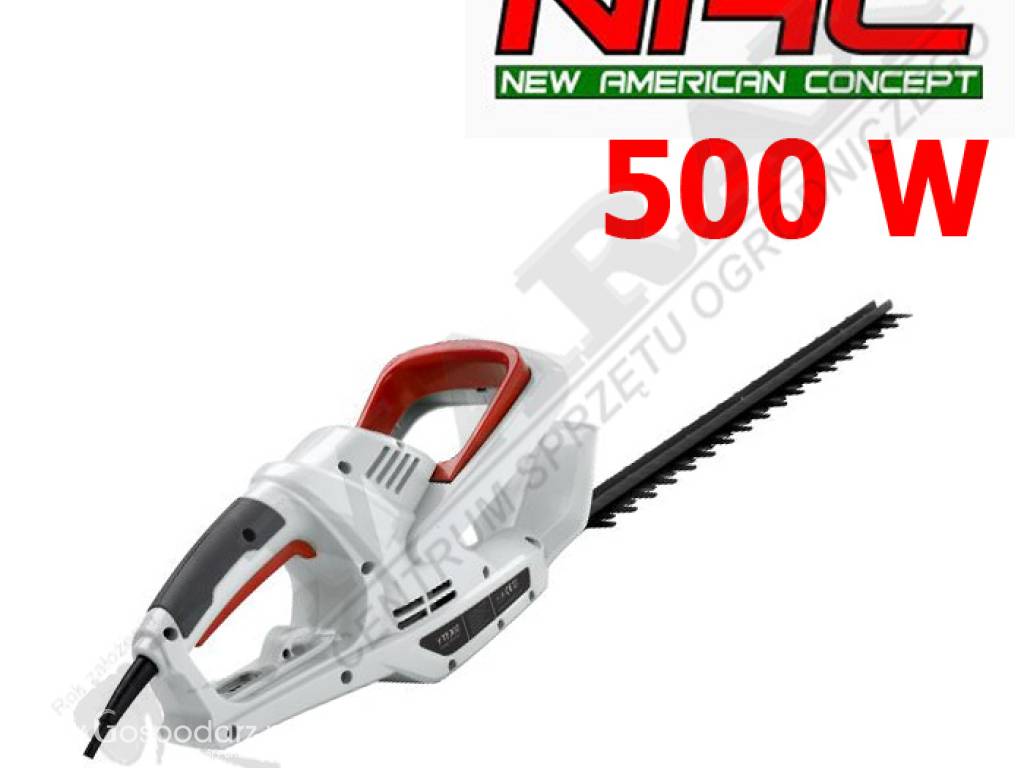 Nożyce elektryczne do żywopłotu NAC YT5302 moc 500W, dł. listwy: 57,0cm