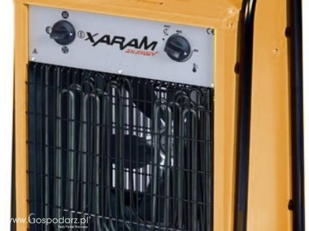 Nagrzewnica elektryczna XARAM Energy XE-E-2 o mocy 2 kW - polska, najwyższa jakość!