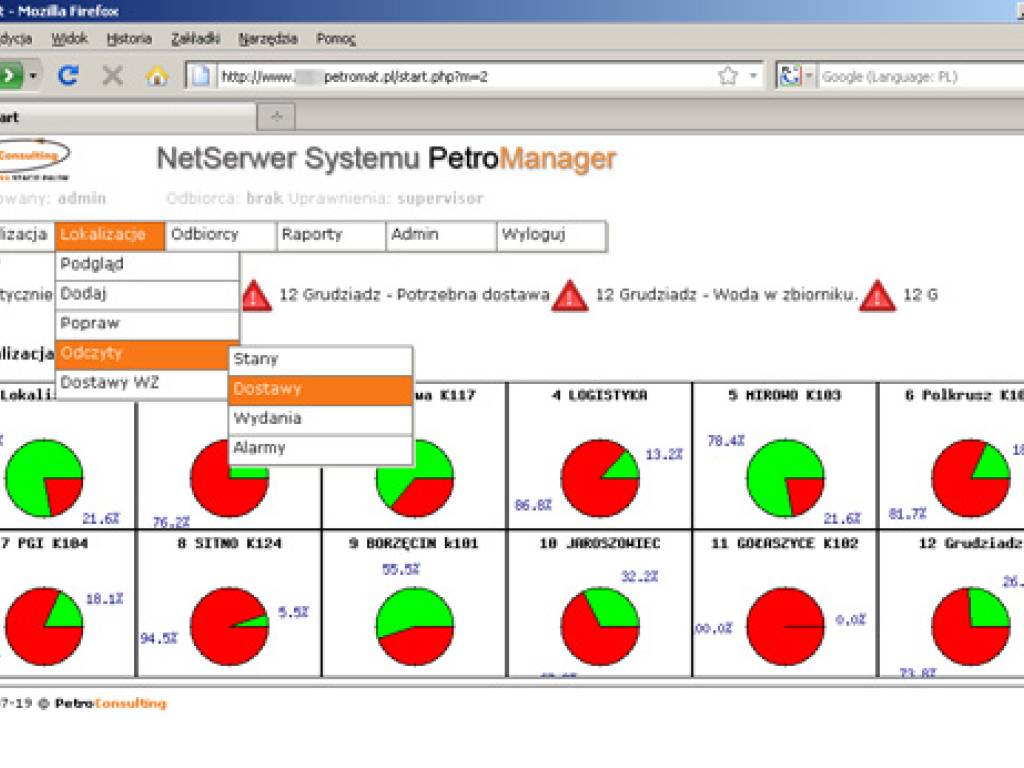 System zdalnego zarządzania stacją paliw PetroManager NET 5