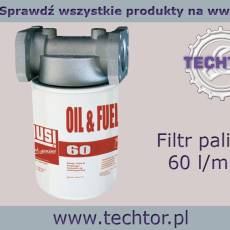 Filtr wstępny do paliwa, oleju, ON CF60 – PIUSI z głowicą