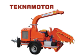 Nowość Teknamotor - mobilny rębak bębnowy Skorpion 350 SDB