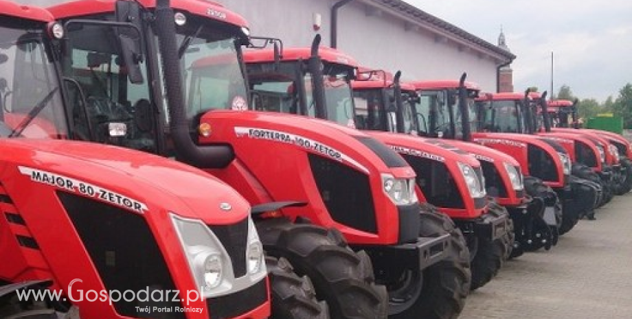 Sprzedaż ciągników rolniczych od stycznia do maja 2013 roku