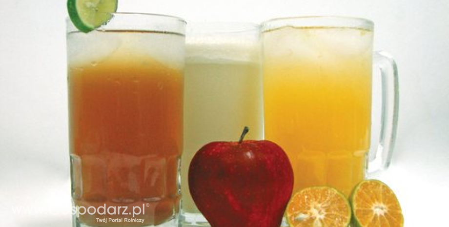 Wzrost spożycia soków w Polsce