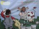 Gospodarz i Krówka znajdź swoje zdjęcie z targów Opolagra 2011