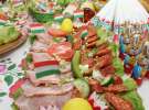 Stoły KGW - XVI Spotkania Tradycji Wielkanocnych Ziemi Kłodzkiej