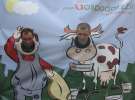 Gospodarz i Krówka znajdź swoje zdjęcie z targów Opolagra 2011