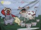 Gospodarz i Krówka znajdź swoje zdjęcie z targów Opolagra 2011