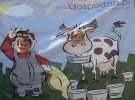 Gospodarz i Krówka znajdź swoje zdjęcie z targów Opolagra 2011