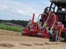 Agregat AUR2 i siewnik pneumatyczny MAX PNEUMATIC  w pracy