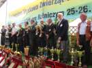 Wręczenie nagród na XVIII Regionalnej Wystawie Zwierząt Hodowlanych w Szepietowie