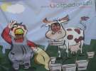 Gospodarz i Krówka znajdź swoje zdjęcie z targów Opolagra 2011