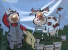 Gospodarz i Krówka znajdź swoje zdjęcie z Zielonego Agro Show 
