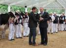 Prezentacja Championów na VII Ogólnopolskiej Wystawie Bydła Hodowlanego w Sielinku 2012