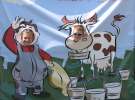 Gospodarz i Krówka znajdź swoje zdjęcie z Zielonego Agro Show 