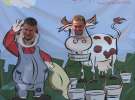 Gospodarz i Krówka znajdź swoje zdjęcie z Zielonego Agro Show 