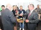 Spacer Ministra Sawickiego po terenie targów Polagra Food i KWZH