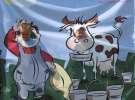 Gospodarz i Krówka znajdź swoje zdjęcie z Zielonego Agro Show 