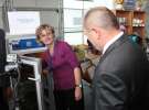 Spacer Ministra Sawickiego po terenie targów Polagra Food i KWZH