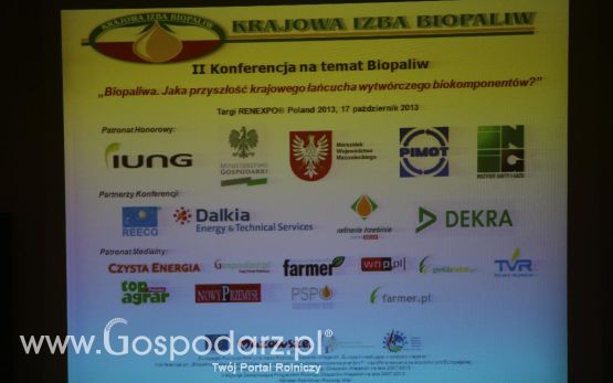 Konferencja nt. Biopaliwa. Jaka przyszłość krajowego łańcucha wytwórczego biokomponentów?