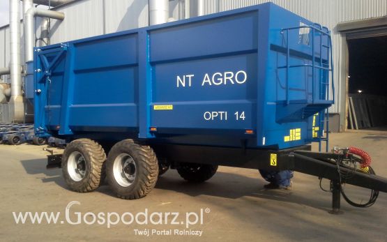 Przyczepa skorupowa NT AGRO OPTI 14 