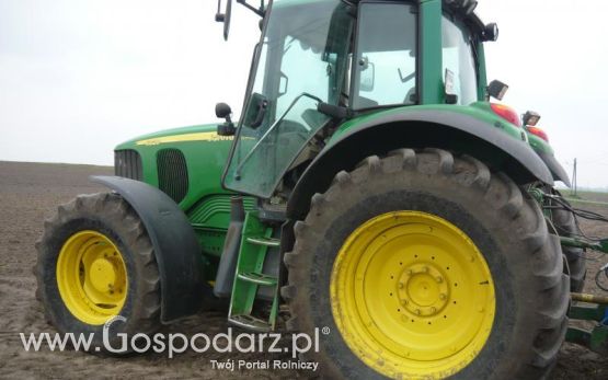 Kukuryku czyli Siew Kukurydzy 2012 John Deere 6820+Monosem 