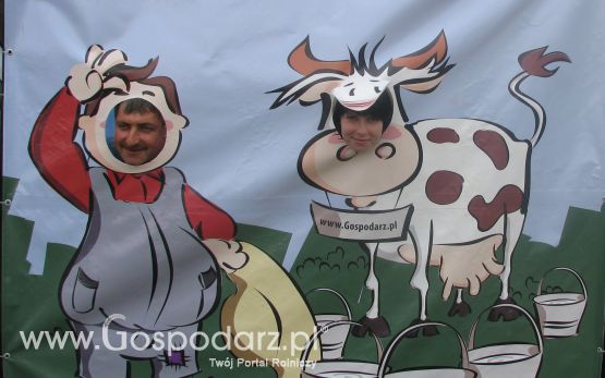 Gospodarz i Krówka znajdź swoje zdjęcie z targów Opolagra 2011