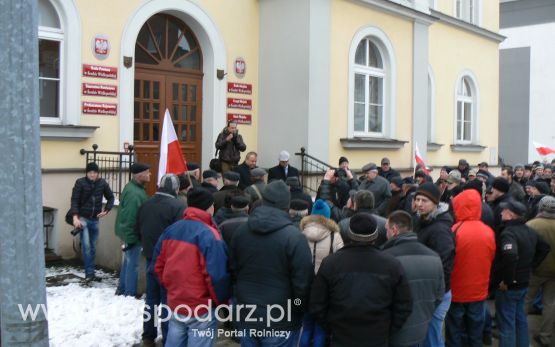 Protest rolniczy Środa Wlkp. 27.01.2015r.