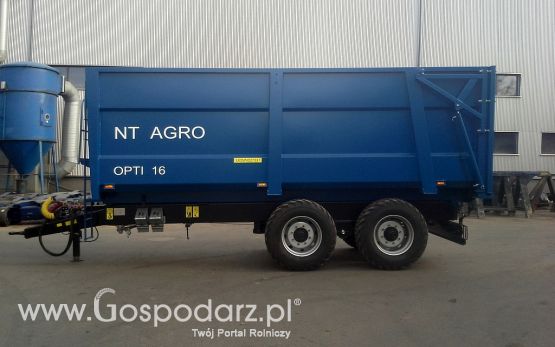 Przyczepa skorupowa NT AGRO OPTI 16