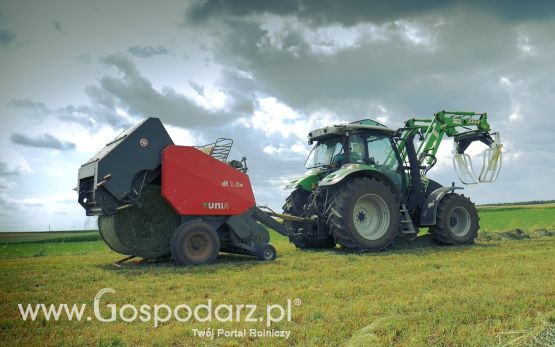 Deutz Fahr Agrotron K420 & Unia Famarol df 1.8v