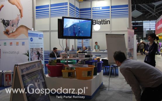 Blattin Polska na XIII Międzynarodowych Targach Ferma Bydła oraz XVI Międzynarodowych Targach Ferma Świń i Drobiu w Łodzi 2013
