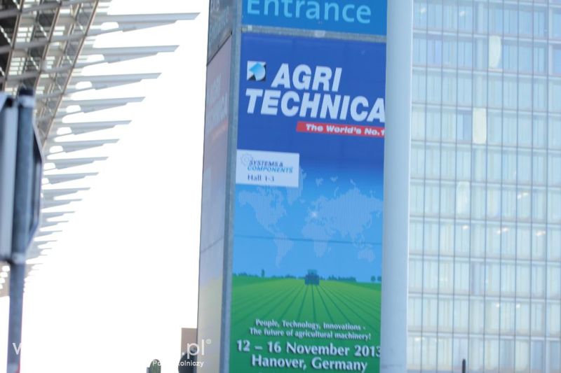 Targi Agritechnica 2013 w Hanowerze