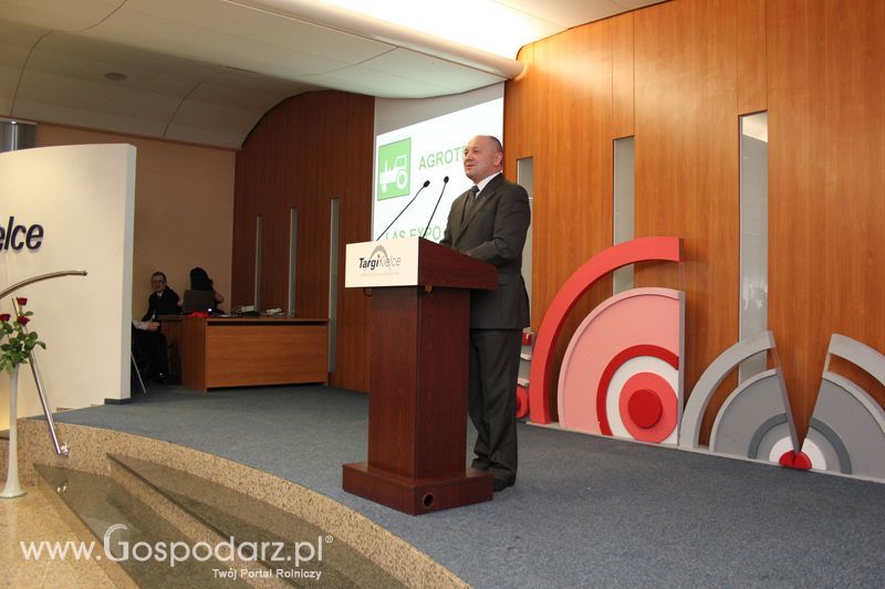 Wizyta Ministra Marka Sawickiego ministra rolnictwa i rozwoju wsi na AGROTECH Kielce