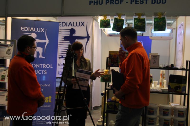 P.H.U. Prof-Pest DDD na XIII Międzynarodowych Targach Ferma Bydła oraz XVI Międzynarodowych Targach Ferma Świń i Drobiu w Łodzi 2013