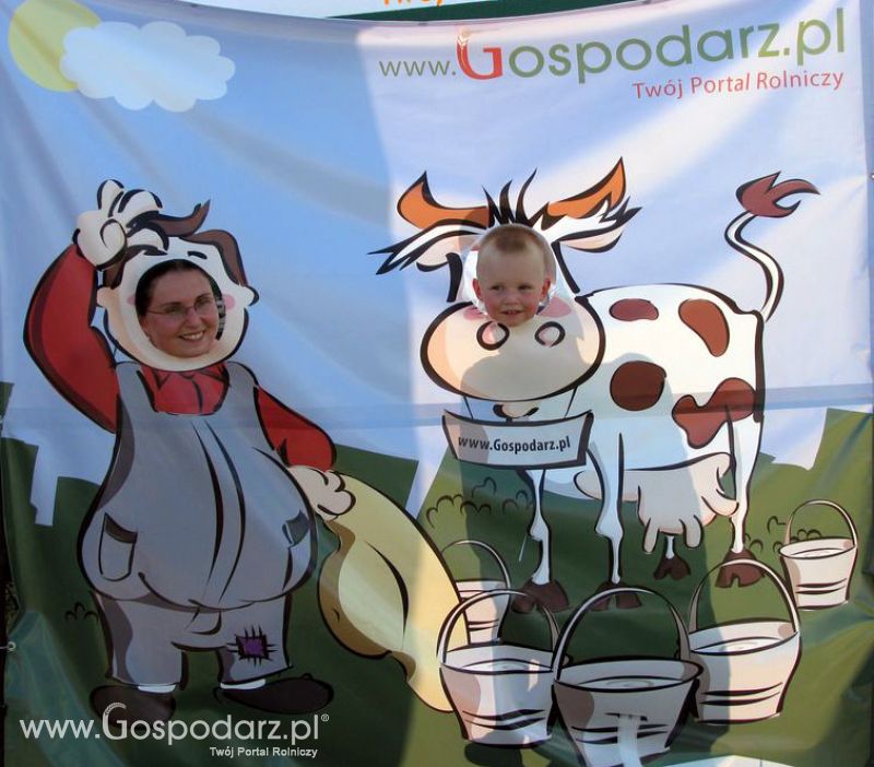 Gospodarz i Krówka znajdź swoje zdjęcie z Zielonego Agro Show 