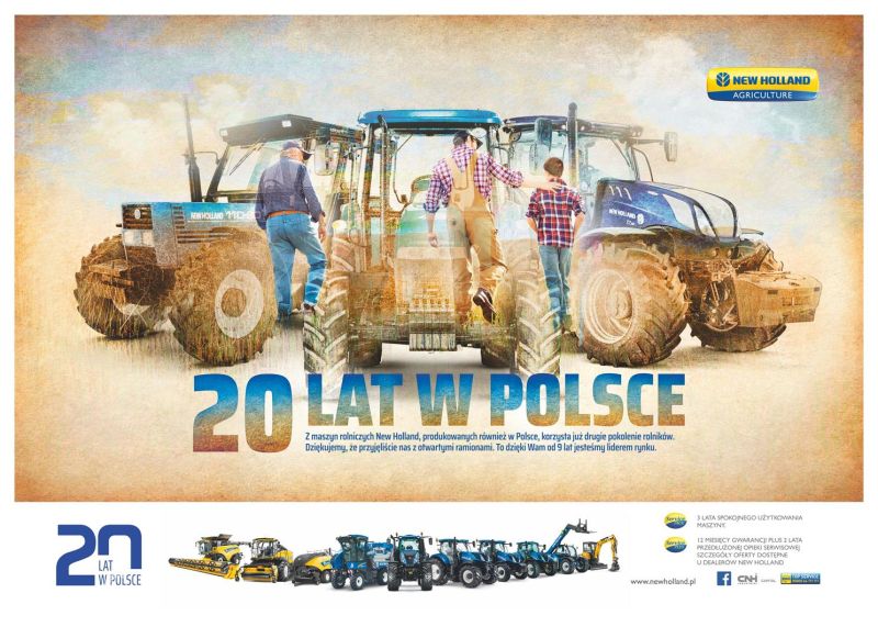 20 lat New Holland w Polsce