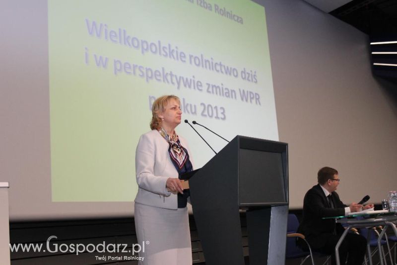 Debata Wielkopolskie rolnictwo dziś i w perspektywie zmian WPR po 2013 roku w Poznaniu