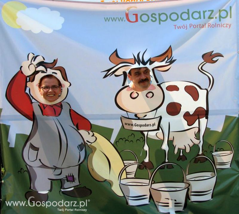 Gospodarz i Krówka znajdź swoje zdjęcie z Zielonego Agro Show 