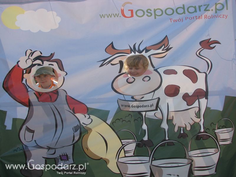Gospodarz i Krówka znajdź swoje zdjęcie z targów Opolagra 2011