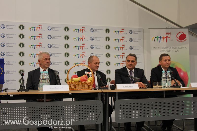 Konferencja prasowa Ministra Rolnictwa i Rozwoju Wsi i Prezesa Międzynarodowych Targów Poznańskich