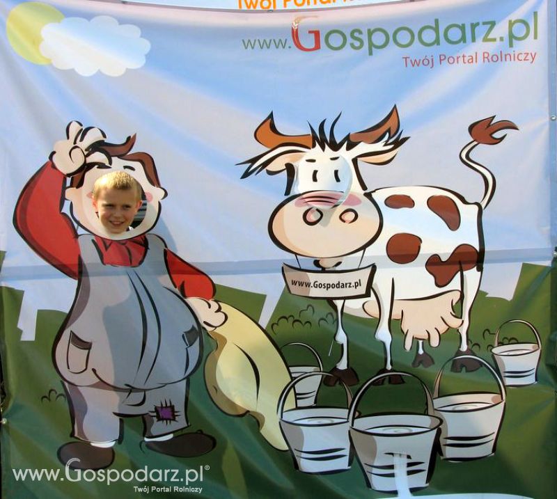Gospodarz i Krówka znajdź swoje zdjęcie z Zielonego Agro Show 