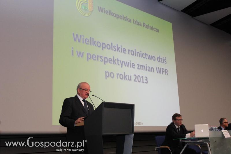 Debata Wielkopolskie rolnictwo dziś i w perspektywie zmian WPR po 2013 roku w Poznaniu